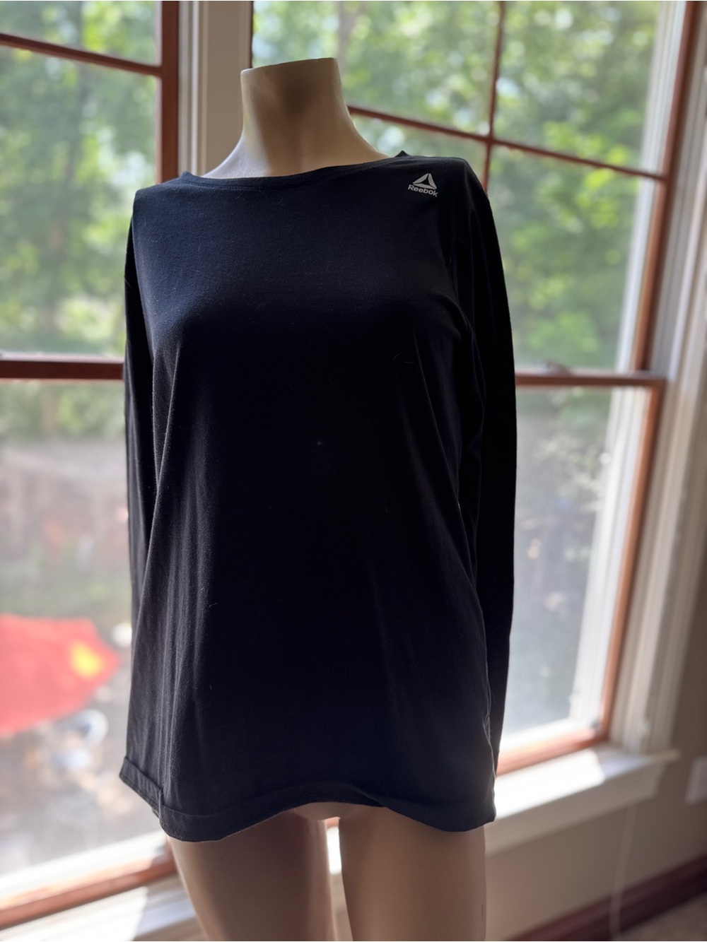 Reebok Heathered Black Performance Tank